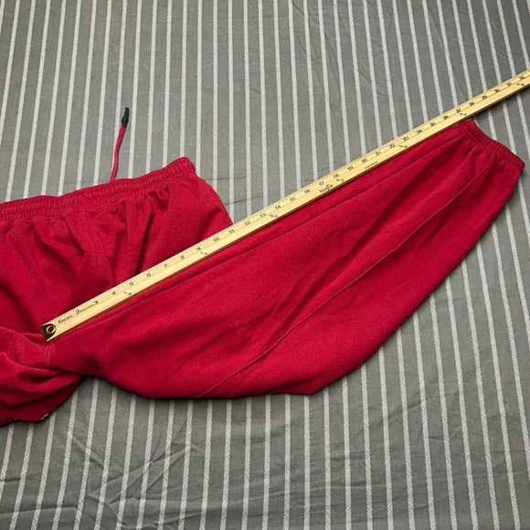 Playboy Track and Field graphic sweatpants Red Women's Size 4 - Picture 5 of 6